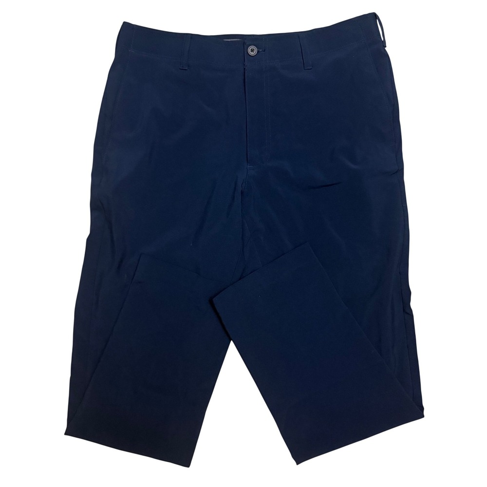 Ben Hogan Navy Blue Stretch Flat Front Performance Golf Pants Men's Size 32x30 - Picture 7 of 7